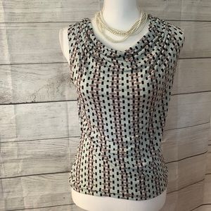 Calvin Klein Shell. Beautiful geometric design size extra small petite